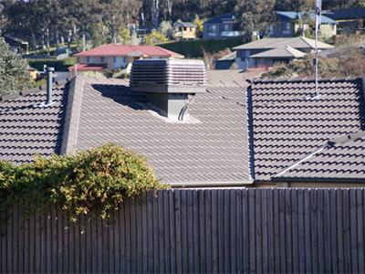 Installation of the Evaporative Cooler